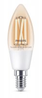 WiZ Smart LED Sv��kov� ��rovka Filament �ir� 4,9 W (ekv. 40 W) 470lm C35 E14