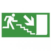 NBB Pan��ek nouzov� v�chod �ipka schody dol� 909957083