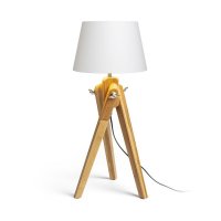 RENDL AMBITUS/ALVIS 24 stoln� kr�mov� b�l� bambus 230V E27 7W R14040