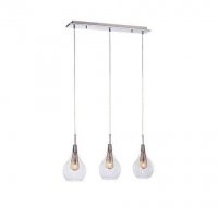 Závěsné svítidlo AZzardo Elektra 3 line AZ1689 G9 3x40W IP20 70cm chromové Závěsné svítidlo AZzardo Elektra 3 line AZ1689 G9 3x40W IP20 70cm chromové