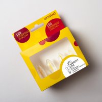 Blistr 4 �ir� ��rovky LED FILAMENT pro sv�cen 14-55V/0,3W