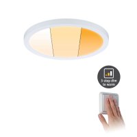PAULMANN LED vestavné svítidlo Areo VariFit IP44 kruhové 175mm 13W bílá mat WarmDim 3-krokové-stmívatelné 929.89 PAULMANN LED vestavné svítidlo Areo VariFit IP44 kruhové 175mm 13W bílá mat WarmDim 3-krokové-stmívatelné 929.89