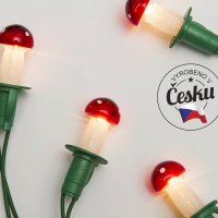 Souprava Muchomůrka červená TV-12, 12 žárovek 20V/0,1A Souprava Muchomůrka červená TV-12, 12 žárovek 20V/0,1A