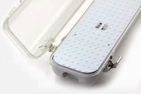 TESLA - Tri-proof LED light 1200mm 40W 230V 3600lm 5500K IP65 Emergency 2h TP124055-1FE