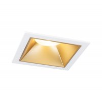 PAULMANN LED vestavné svítidlo 3-krokové-stmívatelné Cole Coin základní sada IP44 hranaté 88x88mm Coin 3x6W 230V stmívatelné 2700K bílá/zlatá mat PAULMANN LED vestavné svítidlo 3-krokové-stmívatelné Cole Coin základní sada IP44 hranaté 88x88mm Coin 3x6W 230V stmívatelné 2700K bílá/zlatá mat