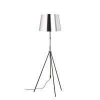 RENDL LUTON/ILUSION stojanov� chromovan� f�lie/�ern�/kov 230V E27 11W R14065