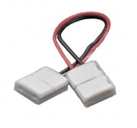 CENTURY 2x Konektor rovn� s kabelem 15cm na LED p�sek 10mm