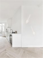 NOVA LUCE n�st�nn� sv�tidlo CLOCK LED b�l� hlin�k 3000K 12+6W 9061426