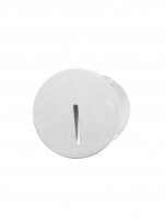 NOVA LUCE venkovn� zapu�t�n� sv�tidlo do zdi CIRCE b�l� hlin�k LED 3W 220-240V 3000K IP54 9136186