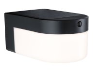 PAULMANN Hybrid LED venkovn� n�st�nn� sv�tidlo Calyne domovn� 230V + sol�rn� IP44 145x229mm 3000K 2,3W 230V �ern�