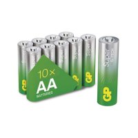 EMOS Alkalick� baterie GP Super AA (LR6), 10 ks B0121G