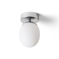 RENDL MERINGUE 11 stropn� op�lov� sklo/chrom 230V LED G9 9W IP44 R13689