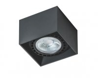 Stropn� p�isazen� bodov� sv�tidlo AZzardo Eco Alex black AZ1834 GU10+ADAP111/ES111 1x40W/1x50W IP20 12cm 230V �ern�