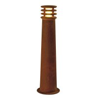 BIG WHITE RUSTY 70, venkovn� stojac� lampa, TC-DSE, IP55, kulat�, rezav� �elezo, pr./V 19/70 cm, max. 11�W 229021