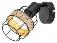 Rabalux n�st�nn� sv�tidlo Indiana E14 1x MAX 25W �ern� 5281