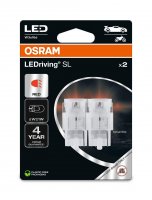 OSRAM LED W21W LEDriving SL Red 12V blistr 2ks 7505DRP-2BL OSRAM LED W21W LEDriving SL Red 12V blistr 2ks 7505DRP-2BL