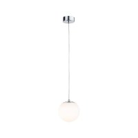 PAULMANN Selection Bathroom LED závěsné svítidlo Gove IP44 9W chrom/satén PAULMANN Selection Bathroom LED závěsné svítidlo Gove IP44 9W chrom/satén