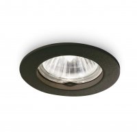Z�pustn� bodov� sv�tidlo Ideal Lux Jazz Nero 243818 GU10 1x50W IP20 �ern�