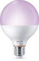 WiZ Smart LED Kulov� ��rovka 11 W (ekv. 75 W) 1055lm 2200-6500K RGB G95 E27