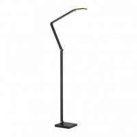 PAUL NEUHAUS LED stojac� sv�tidlo SAMSKY, �ed�, CCT-nastaviteln� barva sv�tla, dotykov� se stm�va�em, nastaviteln� v��ka 2700-5000K