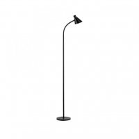 JUST LIGHT LED stojac� sv�tidlo �ern� s vyp�na�em flexibiln� nastaviteln� vhodn� pro pr�ci 3000K LD 11249-18