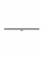 NOVA LUCE sv�tidlo na zrcadla GLIM �ern� hlin�k a akryl LED 18W 230V 3000K IP44 787015