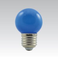 NBB LED G45 1W/018 COLOURMAX E27 MODR� IP45 250655050