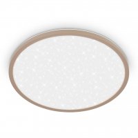 BRILONER Slim sv�tidlo LED panel pr.37,5 cm - 22W, 3000lm, hv�zdn� nebe, neutr�ln� b�l�, b�ov� 7654011