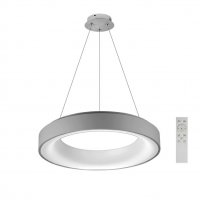 LED Závěsné svítidlo AZzardo Sovana Pendant 55 CCT grey dimm AZ2729 50W 2750lm 3000-6500K IP20 55cm stmívatelné šedé LED Závěsné svítidlo AZzardo Sovana Pendant 55 CCT grey dimm AZ2729 50W 2750lm 3000-6500K IP20 55cm stmívatelné šedé