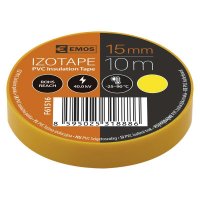 EMOS Izola�n� p�ska PVC 15mm / 10m �lut� 2001151060