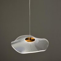 ACA Lighting z�v�sn� sv�tidlo LED 5W 3000K 400lm NINFEA mosaz kov IP20 D22XH160CM ZM34LEDP22BR