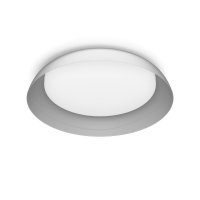 Philips Fleta UltraEfficient stropn� sv�tidlo LED 10W 1850lm 2700K SceneSwitch 35cm IP20, transparentn�