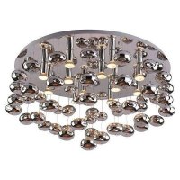 Stropn� p�isazen� sv�tidlo AZzardo Luvia 80 chrome AZ2542 GU10 10x40W IP20 80cm chromov�