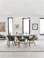 NOVA LUCE závěsné svítidlo TARQUIN bílý hliník a akryl LED 36W 230V 3000K IP20 stmívatelné 9345600 NOVA LUCE závěsné svítidlo TARQUIN bílý hliník a akryl LED 36W 230V 3000K IP20 stmívatelné 9345600