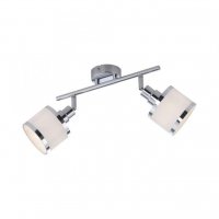 LEUCHTEN DIREKT is JUST LIGHT stropn� sv�tidlo 2 ramenn� leskl� chrom oto�n� do interi�ru LD 15372-17