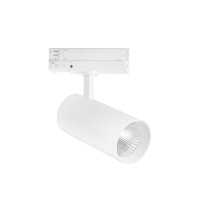 T��f�zov� syst�m PROIETTORE A BINARIO LED JET 40HL b�l�, 40 W, 3000-4000 K, pr. 80x180x150 mm
