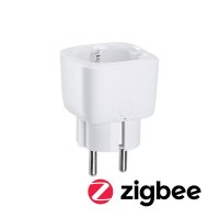 PAULMANN Z�suvka Smart Home Zigbee Smart Plug pro Euro- a Schuko-z�str�ku b�l�