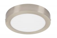 TELEFUNKEN Smart LED přisazené svítidlo, pr. 22,5 cm, 18 W, matný nikl 309502TF TELEFUNKEN Smart LED přisazené svítidlo, pr. 22,5 cm, 18 W, matný nikl 309502TF