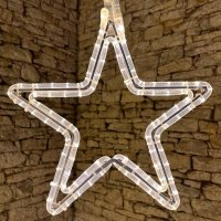 LED sv�teln� motiv hv�zda, pr. 40cm, teple b�l�