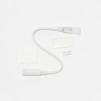 DecoLED Prodlužovací kabel pro dvoustranný LED Neon, IP67, 230V, 25 cm, bílý, samičí 2DN22 DecoLED Prodlužovací kabel pro dvoustranný LED Neon, IP67, 230V, 25 cm, bílý, samičí 2DN22