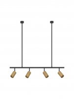 NOVA LUCE závěsné svítidlo POGNO černá a zlatý hliník GU10 4x10W IP20 230V bez žárovky 9111459 NOVA LUCE závěsné svítidlo POGNO černá a zlatý hliník GU10 4x10W IP20 230V bez žárovky 9111459