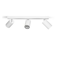 Philips Idris bodov� koupelnov� sv�tidlo 3x GU10 5W bez zdroje 44cm IP44, b�l�