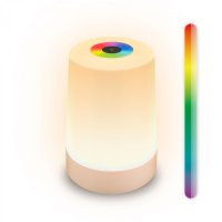 BRILONER Nubsi stolní lampička - 2,8W, 280lm, nabíjecí, LED, stmívatelné, RGB+W, béžová mat 7554011 BRILONER Nubsi stolní lampička - 2,8W, 280lm, nabíjecí, LED, stmívatelné, RGB+W, béžová mat 7554011