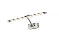 LED Nástěnné svítidlo AZzardo Davinci 48 sandy nickel AZ2649 8W 530lm 3000K IP20 48cm pískový nikl LED Nástěnné svítidlo AZzardo Davinci 48 sandy nickel AZ2649 8W 530lm 3000K IP20 48cm pískový nikl