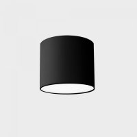 KOHL-Lighting DISC MINI ROCCO stropn� sv�tidlo pr. 90 mm �ern� 8 W CRI >80 4000K Non-Dimm