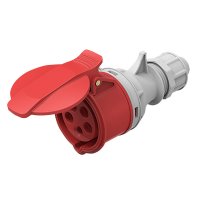 Solight z�suvka p��m�, 5-p�lov�, 400v/16A, IP44 P151