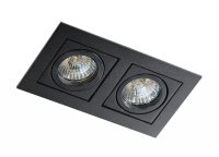 AZzardo PACO podhledov� sv�tidlo 2x GU10 50W bez zdroje 17,5cm IP20, �ern�