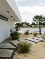 NOVA LUCE venkovn� stropn� sv�tidlo FOCUS �ern� hlin�k sklen�n� difuzor LED GX53 7W 3000K 220-240V 77st. IP54 752461