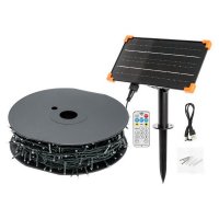 XmasKing LED �et�z 60m 1200 LED sol�rn� venkovn�, tepl� b�l� (LED sv�teln� �et�z venkovn�)