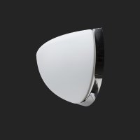 OSMONT NEL59451 NELA DL1 nástěnné skleněné svítidlo nerez leštěná / bílá IP43 3000 K 8W LED OSMONT NEL59451 NELA DL1 nástěnné skleněné svítidlo nerez leštěná / bílá IP43 3000 K 8W LED